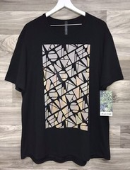 Lululemon 5 Year Basic Tee VITASEA Size M SeaWheeze 🦄⚡️ Reflective Black 00345