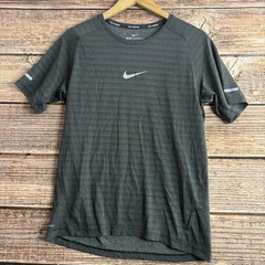 Nike Aeroreact Shirt Mens Large (FITS SMALL) Running Crewneck Active READ