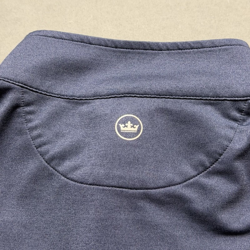 Peter Millar Crown Sport Golf Stretch 1/4 Zip Pullover Mens Large Performance gallery