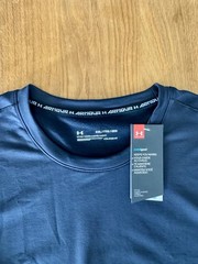 Under Armour Men’s Cold Gear Fitted Crew Size XXL Black Long Sleeve Shirt