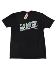 Full Send NEW Nelk Boys Steve Will Do It Liquor Made Me Buy This Men XL T-Shirt