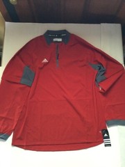 Adidas Quarter Zip Windbreaker Pullover Lightweight New Tags Removable Sleeves