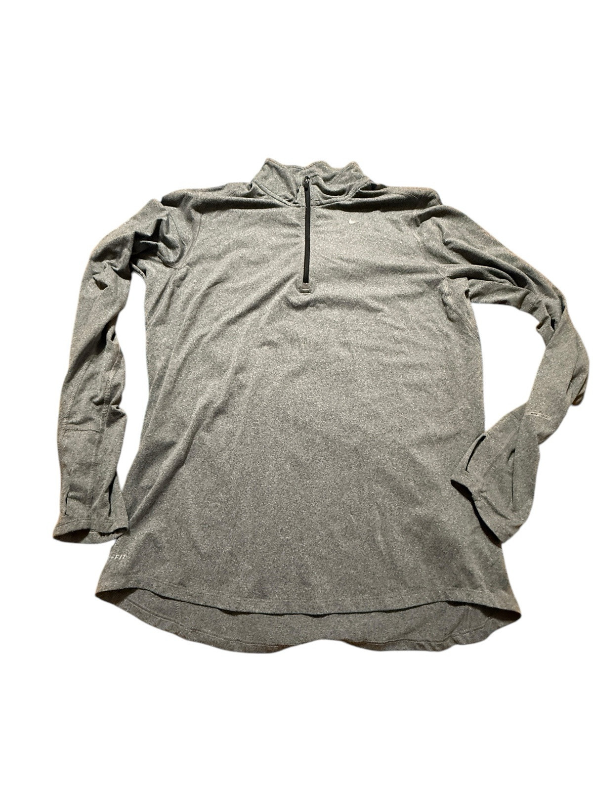Nike Dri-Fit Running Therma Sphere Element 1/4 Zip Pullover Mens Medium Gray gallery