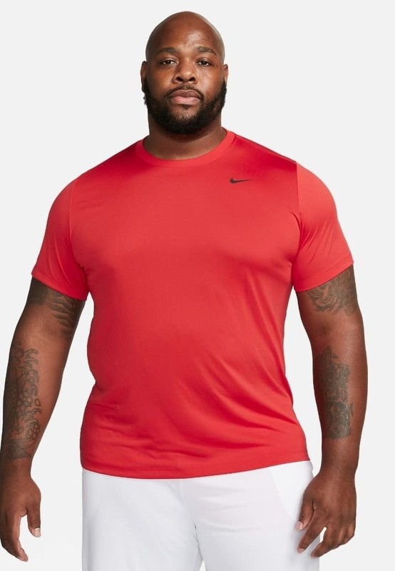 Nike Dri-Fit Men's Training Tee Shirt XLarge RedBlack gallery