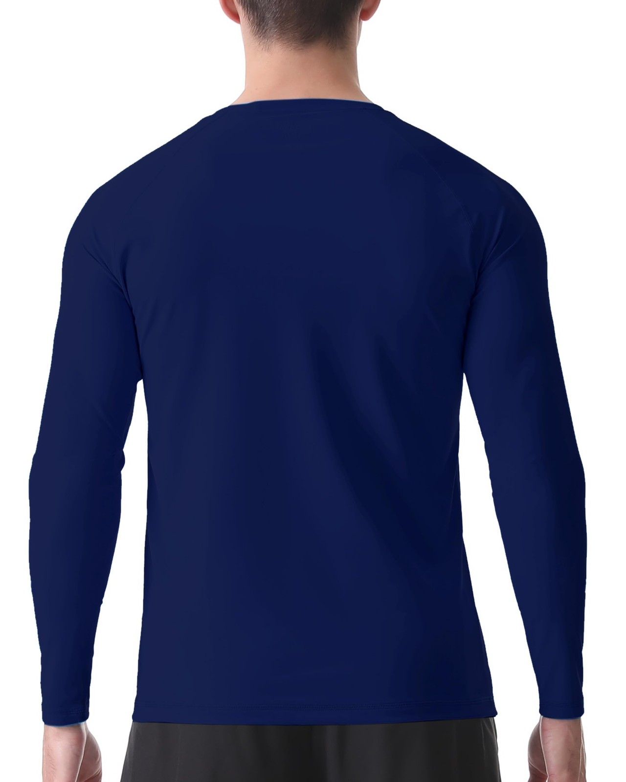 Roadbox Mens UPF 50+ Swim Shirt, Long Sleeve Sun Protection Rash Guard, Slim ... gallery