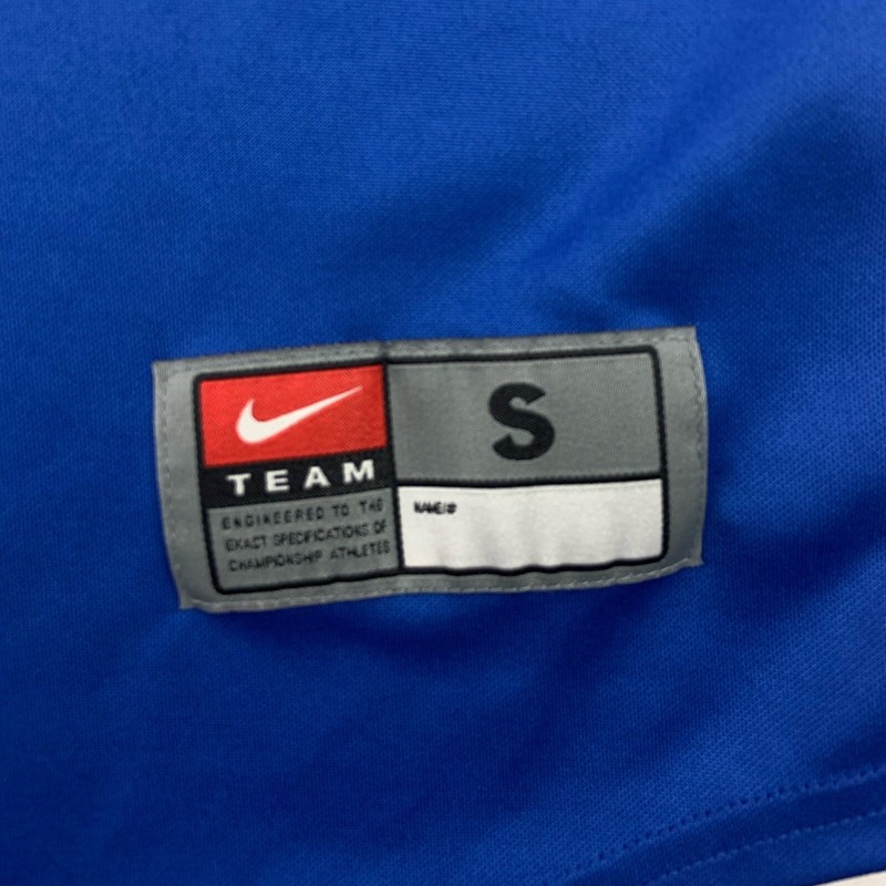 Nike Dri Fit Performance Blue Henley Short Sleeve Shirt Men’s S Jersey gallery