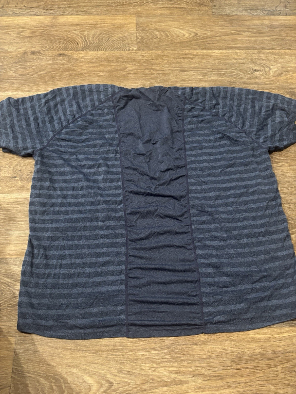 Avalanche Blue Striped Performance T Shirt Moisture Wicking Activewear Men’s XXL gallery