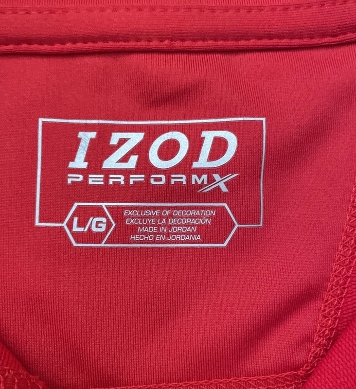 IZOD Cool-FX Men’s Navy ¼ Zip Pullover Size Large Moisture Wicking Performance gallery