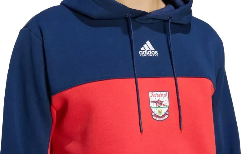 adidas x Arsenal 92-94 EQT Logo Sweatshirt Classic Vintage Hoodie KE3910 Medium gallery