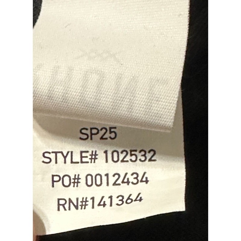 Rhone Relaxed Fit Black Base Training Athletic Graphic Short Sleeve Shirt Sz 2XL gallery