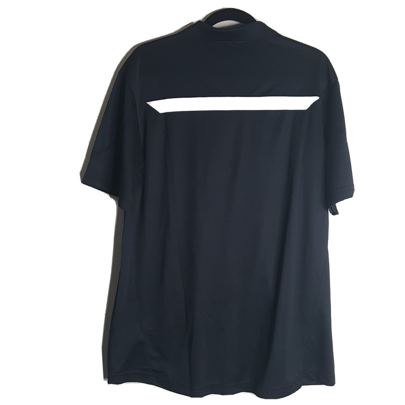 CCM Hockey Tactical Dry 1/4 Button Pullover Shirt Mens Size SM Black Polyester gallery