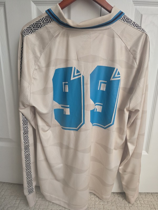 Umbro Rugby Jersey Mens #99 Size Large Long Sleeve Polo gallery