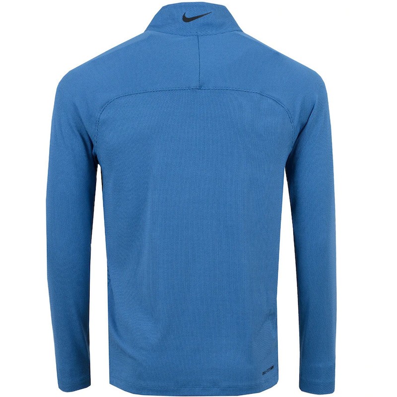 Nike Golf Mens Dri-Fit ADV 1/4 Zip Pullover LS Shirt Blue DH0982-407 Sz XL $110 gallery