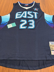 MITCHELL & NESS HWC NBA AUTHENTIC LEBRON JAMES 2009 EAST ALL-STAR JERSEY 52 XXL