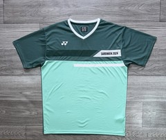 Yonex SARDINIEN 2024 Badminton Short Sleeve Shirt Size Mens US L