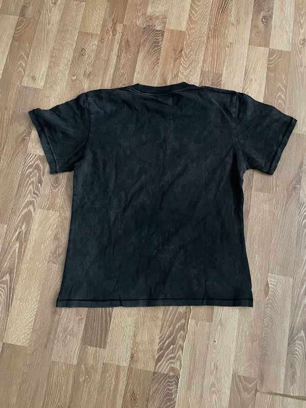 Anine Bing Lili Eagle Tee Washed Black Los Angeles NWT Vintage Rock Size S gallery