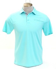 Under Armour Turquoise UA Fish Tech Short Sleeve Polo Shirt Men’s NWT