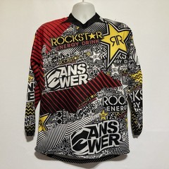 Answer x ROCKSTAR Racing Tucker Rocky Jersey Mens Size Small
