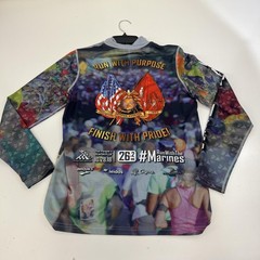 Marine Corps Marathon Shirt Mens Small Long Sleeve 2018 MCM 26.2 Running USA