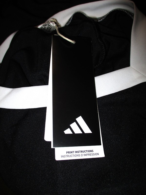 Adidas Entrada 22 Men's Short-Sleeve Jersey Shirt, Ent22, Black, Size XL, NEW gallery