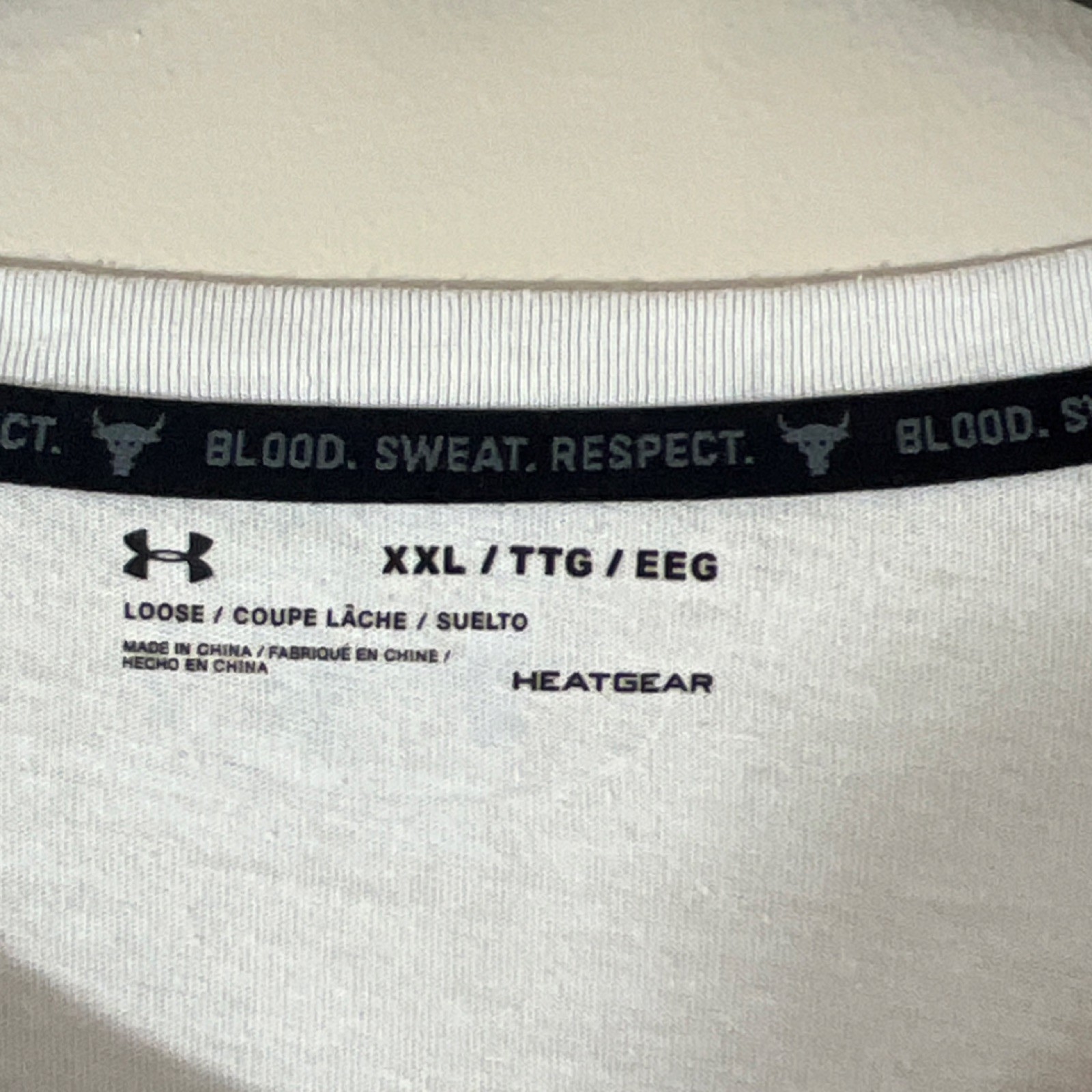 Under Armour HeatGear Men's Gray Long Sleeve Loose Fit Graphic T-Shirt XXL USA gallery