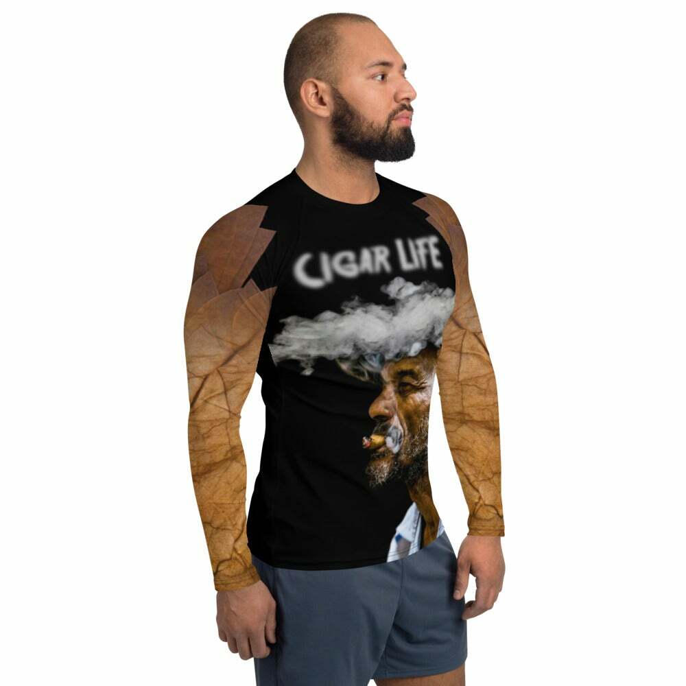 Cigar Life Oldman | Men's Rash Guard gallery