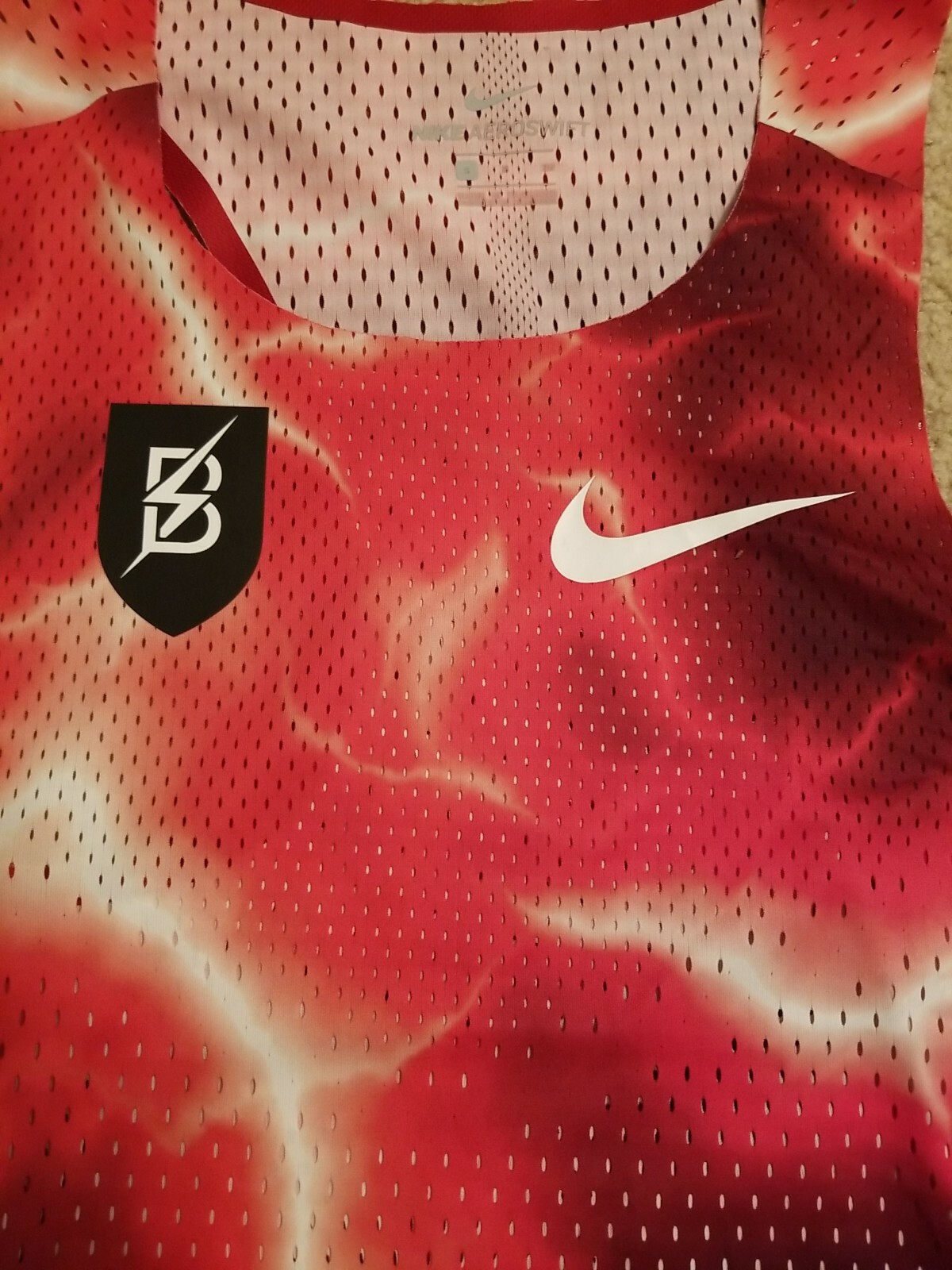 🔥🔥RARE Bowerman Track Club Nike Pro Elite Aeroswift Singlet Oregon Men's Sz XL gallery