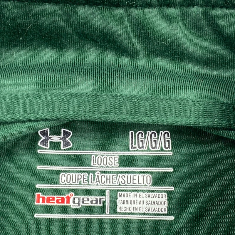 Under Armour Michigan State Spartans Green Pullover Long Sleeve Shirt Mens LG gallery