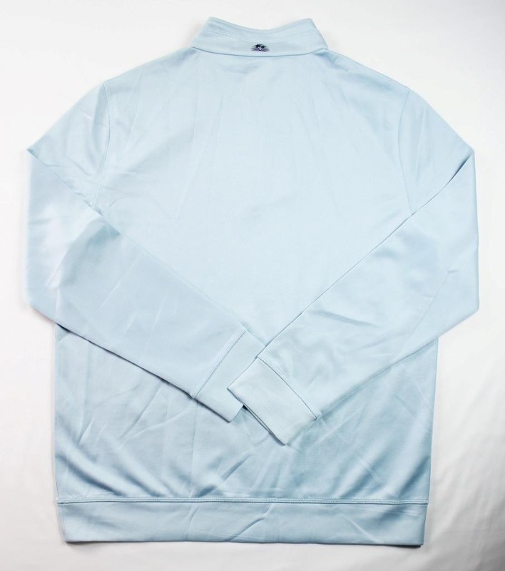 Havana Jim Mens 1/4 Zip M Pullover Long Sleeve Sweat Mock Neck Shirt Blue $95NEW gallery