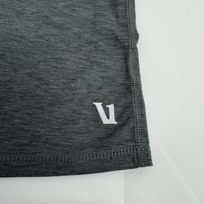 Vuori Ease Performance Half Zip Men’s M Grey Long Sleeve Stretch Pullover V221 gallery