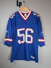 Charterhouse New York Giants Lawrence Taylor 56 NFL Jersey Blue 80s Made In UK