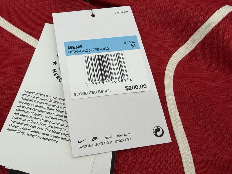 ($200 MSRP) Men’s Medium- Nike Adolis Garcia “Tejas” Rangers City Connect Jersey gallery