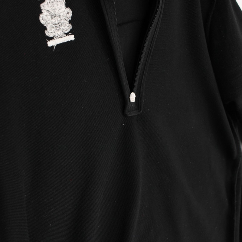Adidas Whistling Straits Pullover Mens M Black Quarter Zip Golf Long Sleeve gallery