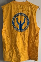 Franchise Customs Yellow Large Brazilian Top Team cutoff tank top #martialarts