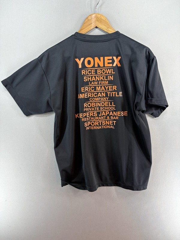 Yonex Houston Badminton Tournament 2011 Open Size Medium Black Logo gallery