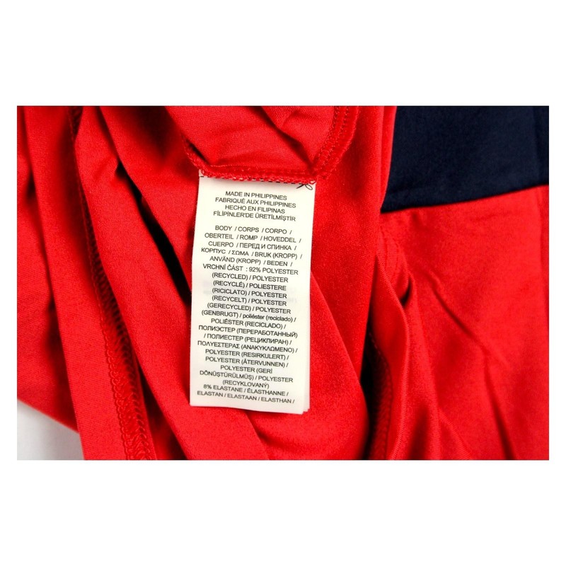 RLX Ralph Lauren Mens M 1/4 Zip Pullover Shirt Navy Red Golf Colorblock $128 NEW gallery