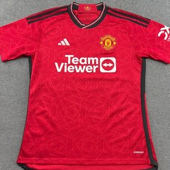 Manchester United 2023 2024 Home Mens Football Jersey Medium Adidas Camiseta