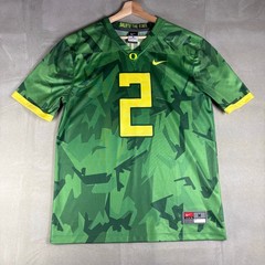 Nike Oregon Ducks #2 Salute The State Football Jersey Mens Medium Green NCAA