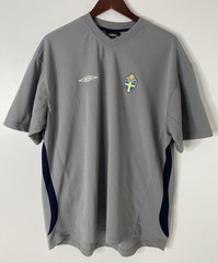 Vintage Umbro Sweden Mens Football Jersey Size XXL Adult Gray