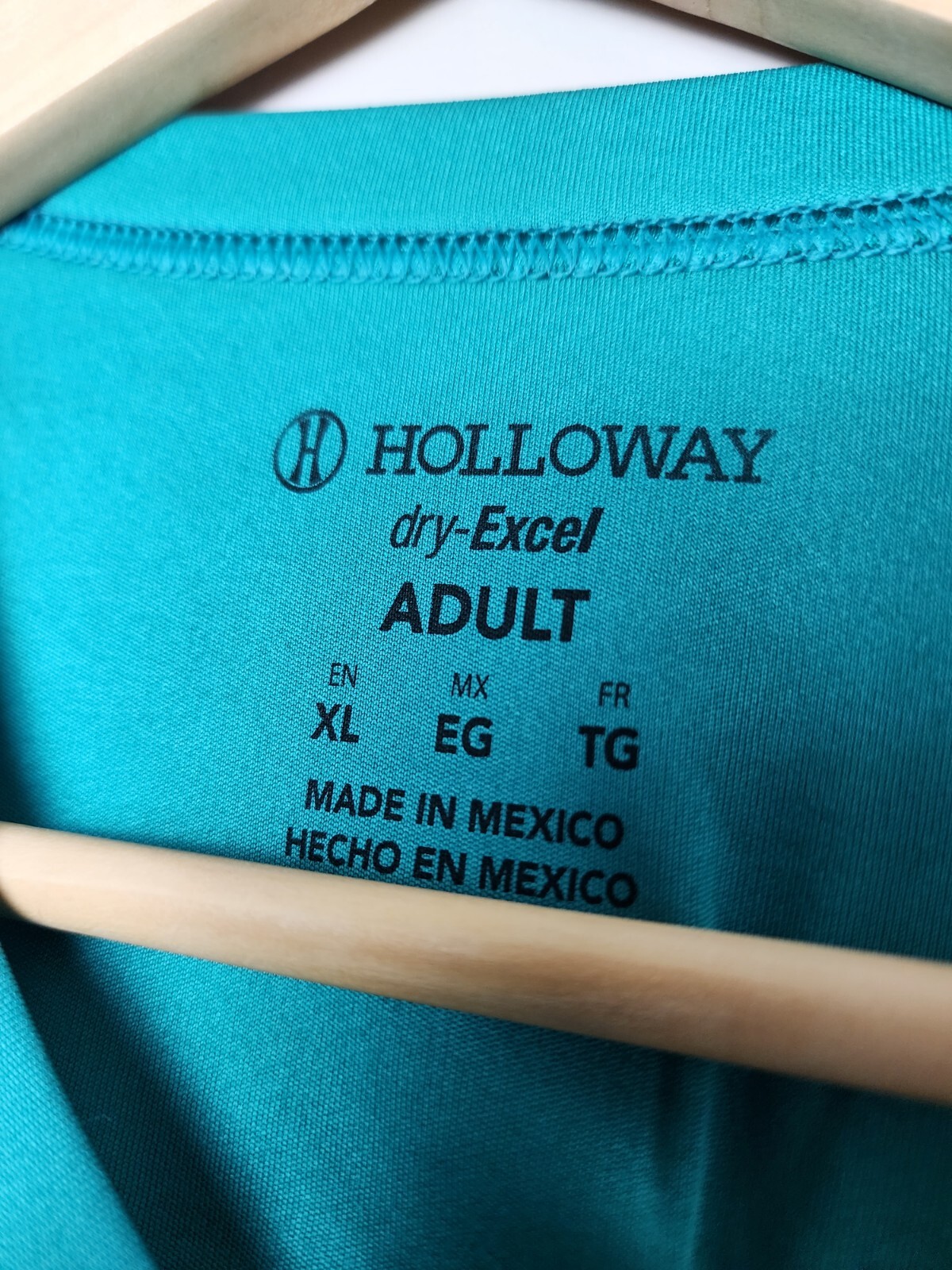 Holloway Dry-Excel Ace Teal Shirt Size XL gallery