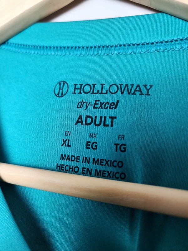 Holloway Dry-Excel Ace Teal Shirt Size XL gallery