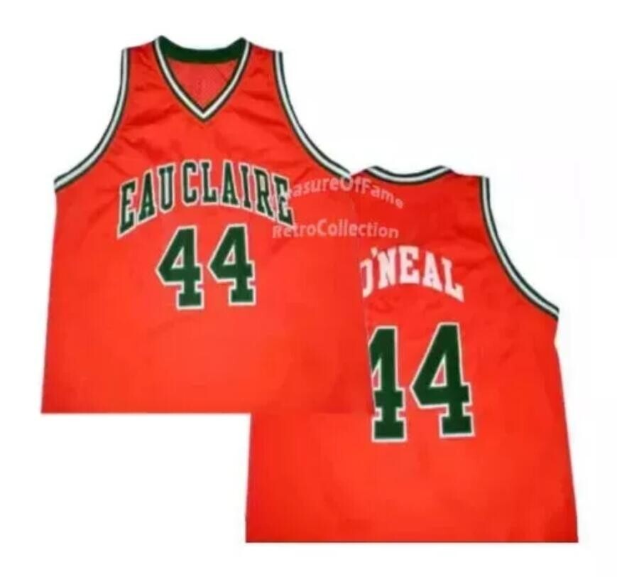 Throwback Jermaine #44 High School Basketball Jersey Stitched