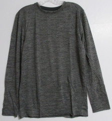 Men’s Fruit Of The Loom Premium Long Sleeve Performance Tee Gray Size Medium