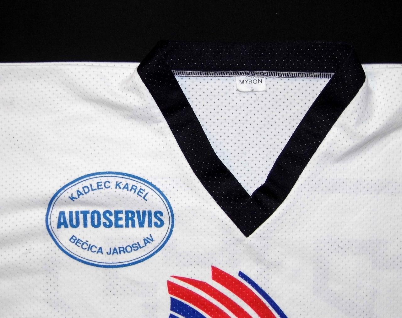 HC OLOMOUC - Men's Vintage Czech Ice Hockey Jersey Shirt - Small - White 23 gallery