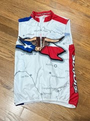 SUGOI Texas Longhorn Cycling Jersey – Red, Blue, White