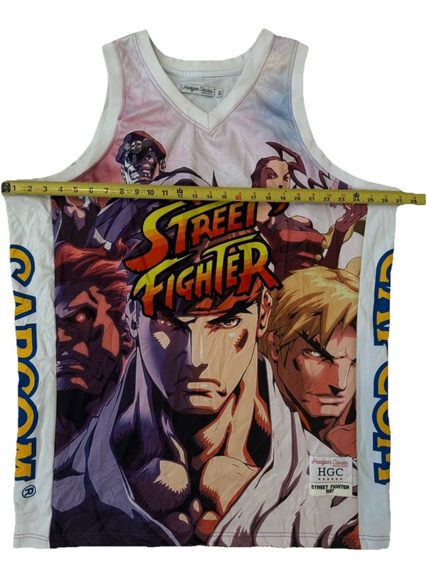 Headgear Classics Capcom Street Fighter AOP Jersey 6XL Ryu Ken Bison gallery