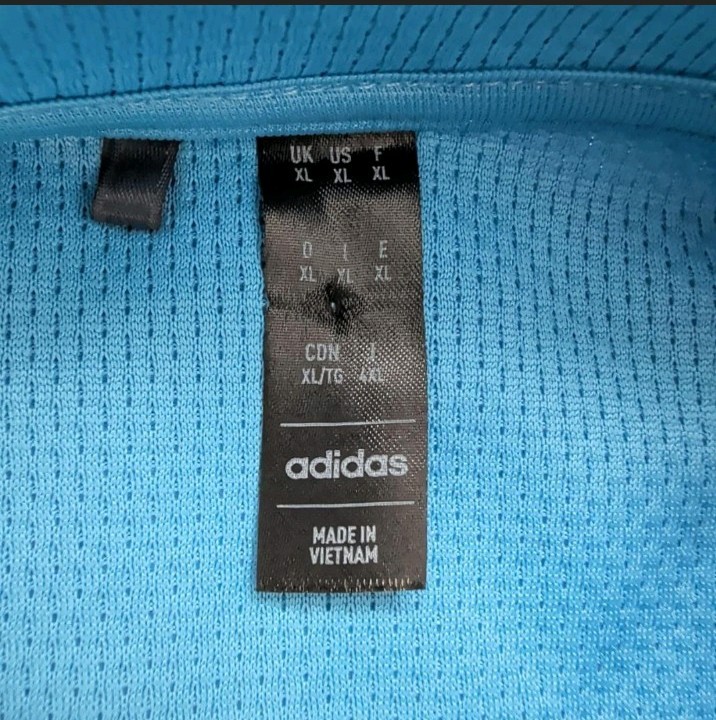 Adidas Ultimate365 Textured Quarter-Zip Pullover - Mens XL - Blue gallery