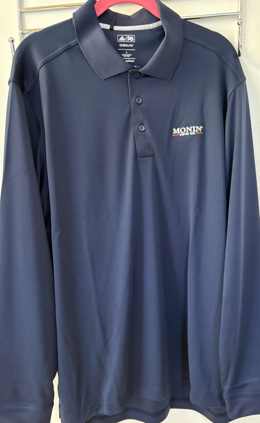 CLIMALITE ADIDIAS NAVY LARGE MENS' LONG SLEEVE gallery