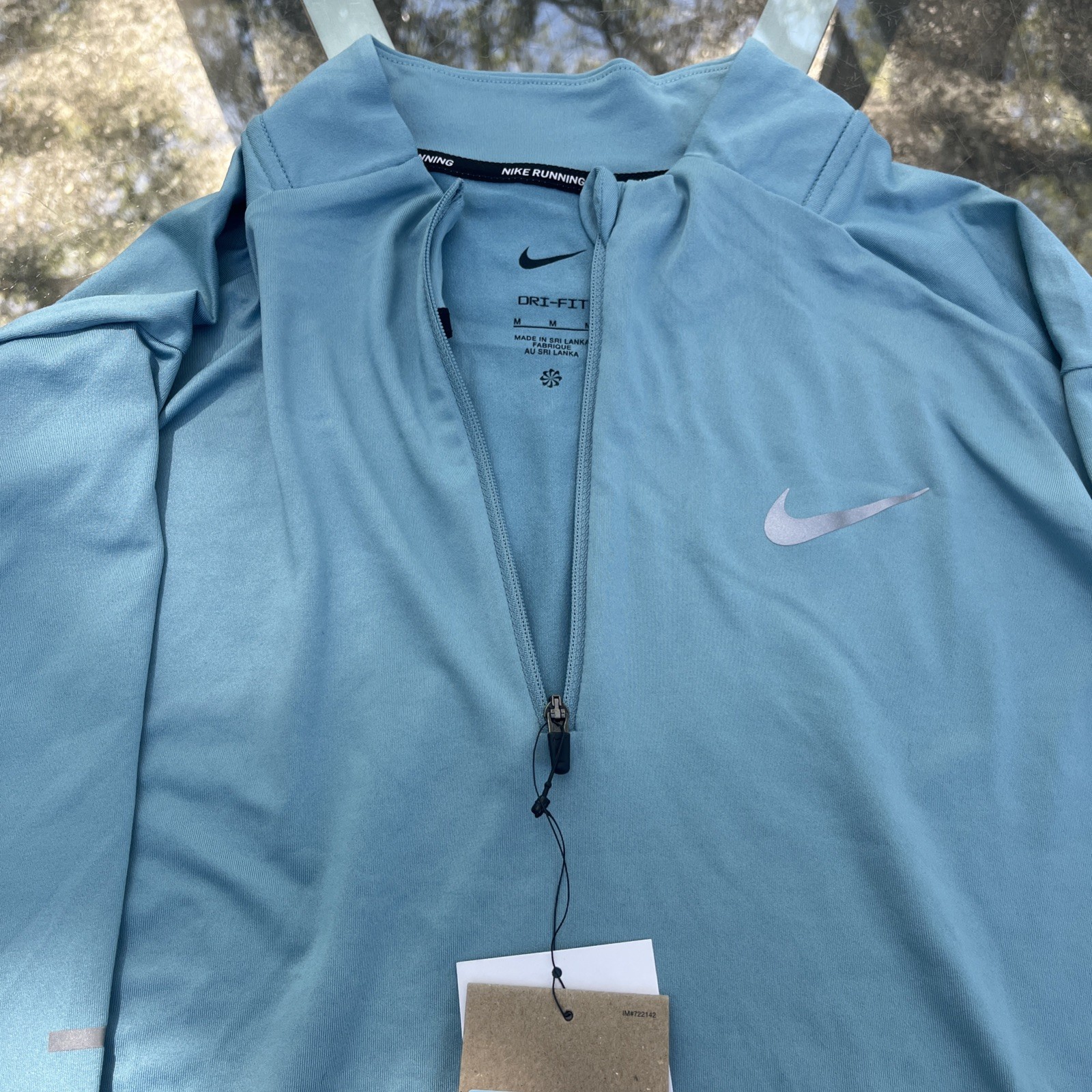 Nike Men’s M Element Dri-Fit 1/2 Zip Running Top UV UPF40+ DD4756-464 gallery