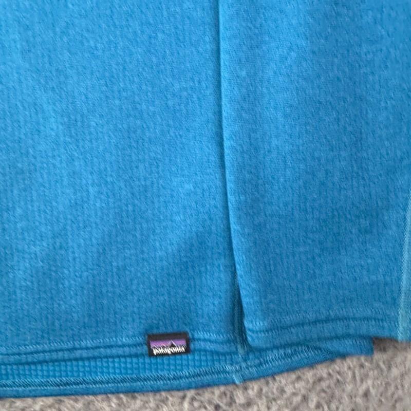 Patagonia Capilene Midweight 1/4 Zip Baselayer Pullover Mens XL Blue Polartec gallery